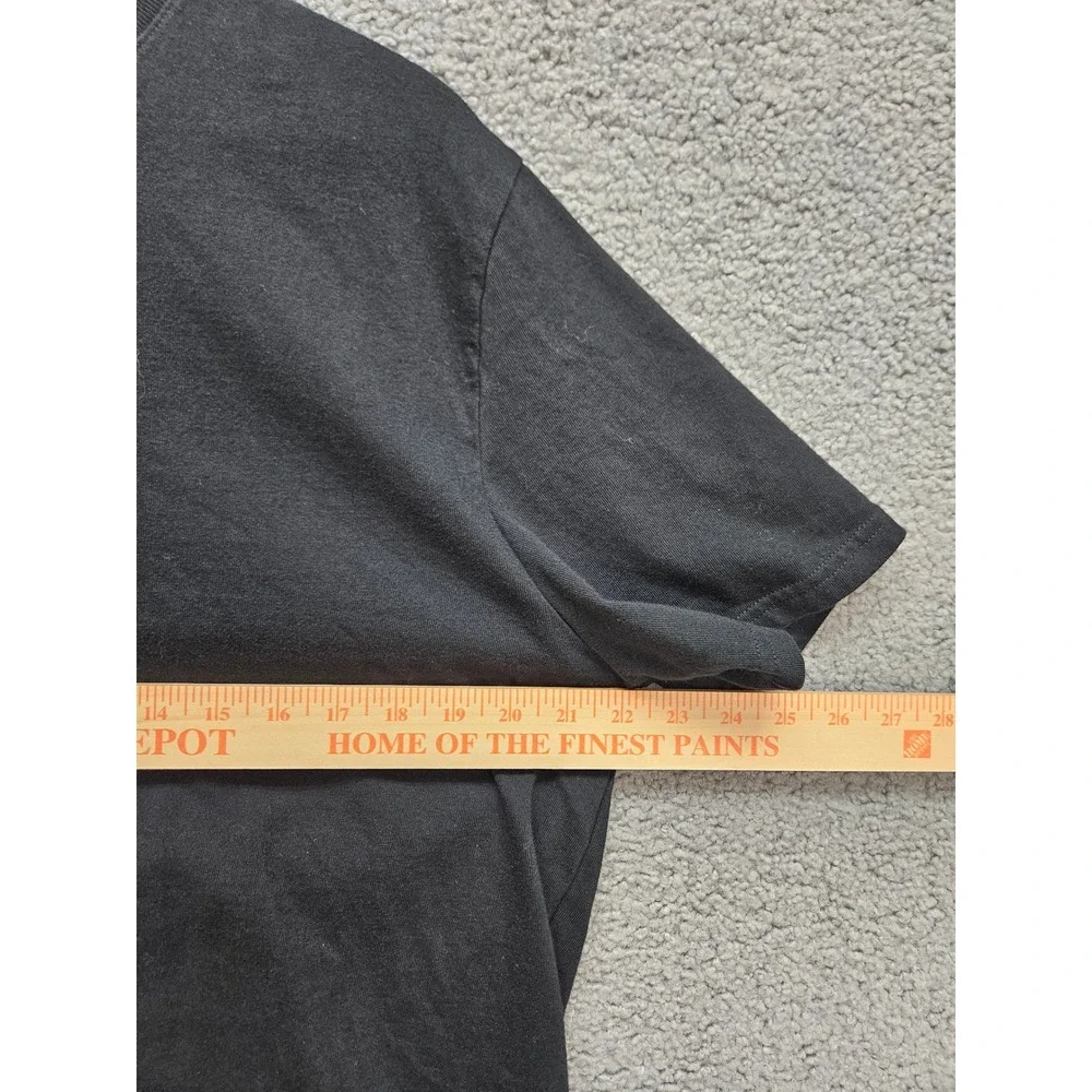 Banana Republic Signature Midweight Tee Large Black Organic Cotton Minimalist